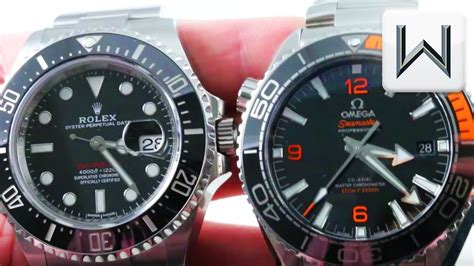 omega seamaster planet ocean 600m vs rolex sea dweller 126600|Rolex Sea.